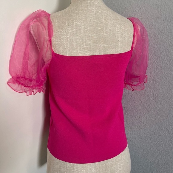 House of Harlow Woman’s Hot pink top - Picture 5 of 7